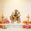 Maa Durga With Lion Idol Crafted From Pure Brass