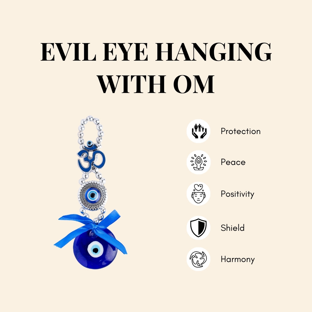 Evil Eye Hanging with Om