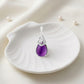 Amethyst Drop Pendant