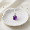Amethyst Drop Pendant