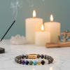 7 Chakra With Pyrite Bracelet