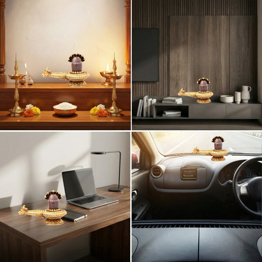 Brass Jalheri and Narmadeshwar Shivling