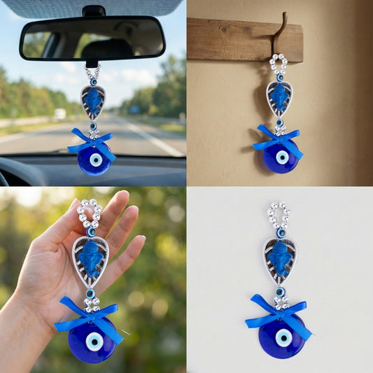 Evil Eye Hanging with Ganesha