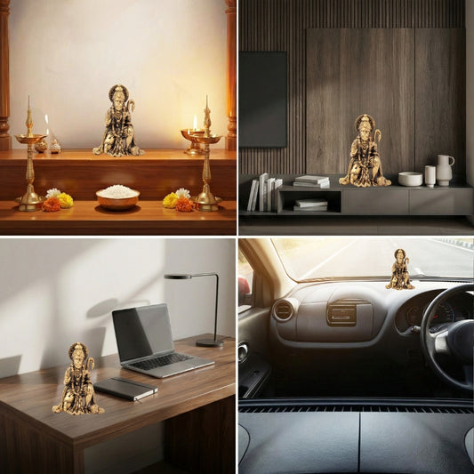 Brass Bal Mudra Hanuman Ji