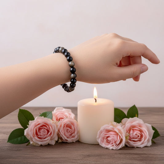 Black Obsidian Bracelet