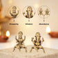 Brass Lakshmi-Ganesh Ji Idol Set