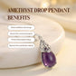 Amethyst Drop Pendant