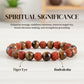Tiger Eye with Rudraksha