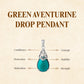 Green Aventurine Drop Pendant