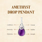 Amethyst Drop Pendant