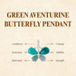 Green Aventurine Butterfly Pendant