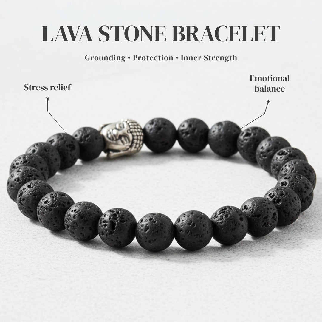 Lava Stone Bracelet