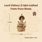 Brass Lord Vishnu Ji Idol