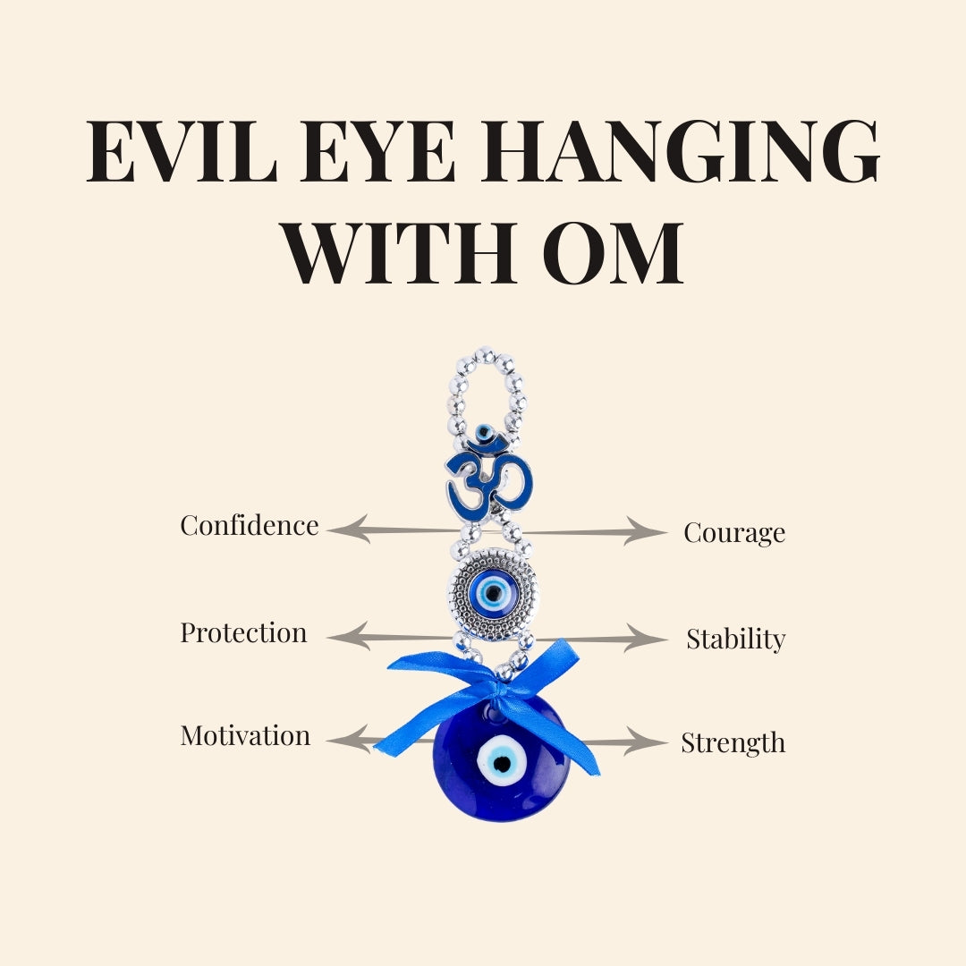 Evil Eye Hanging with Om