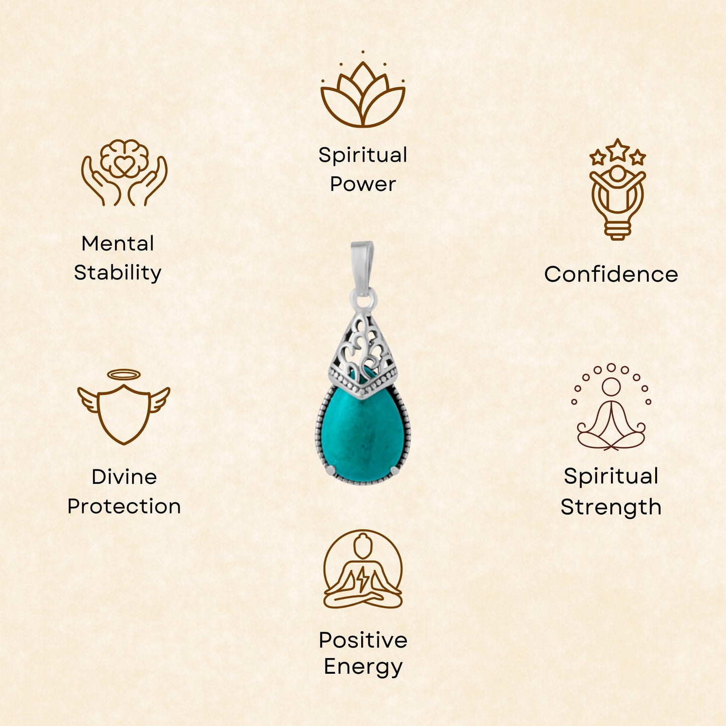 Green Aventurine Drop Pendant