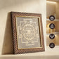 Pyrite Shri Yantra Frame
