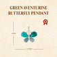 Green Aventurine Butterfly Pendant