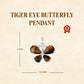 TIGER EYE BUTTERFLY PENDANT