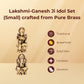 Brass Lakshmi-Ganesh Ji Idol Set (Small)