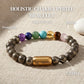 7 Chakra With Pyrite Bracelet