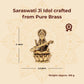 Brass  Saraswati Ji Idol