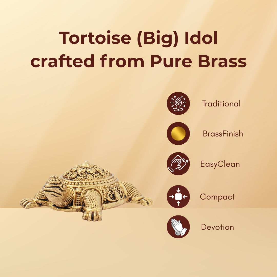 Brass Tortoise (Big)
