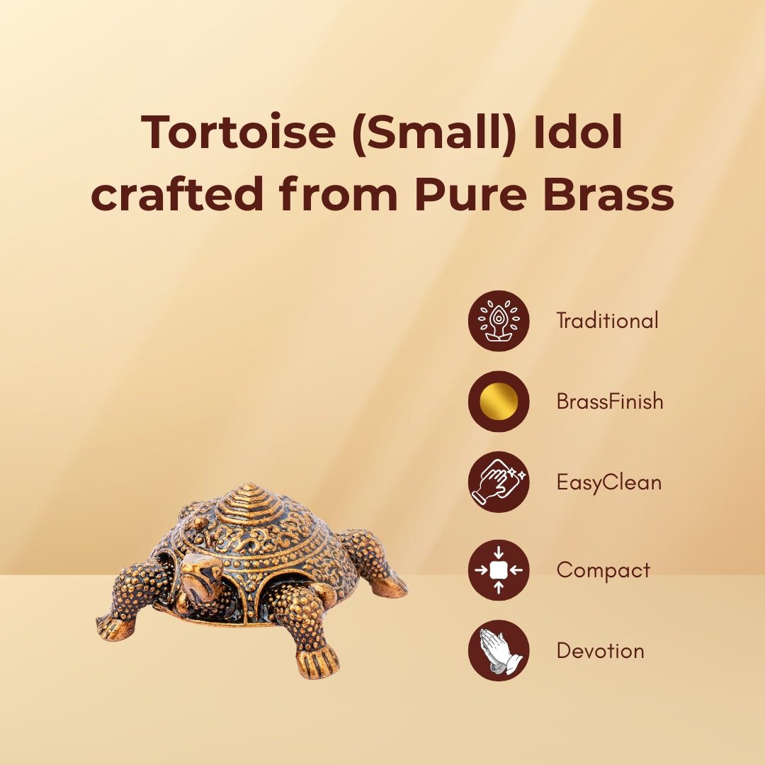 Brass Tortoise (Small)