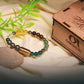 Dhan Yog Magnet Bracelet showcasing its stylish design and magnetic elements for attracting wealth and positive energy.