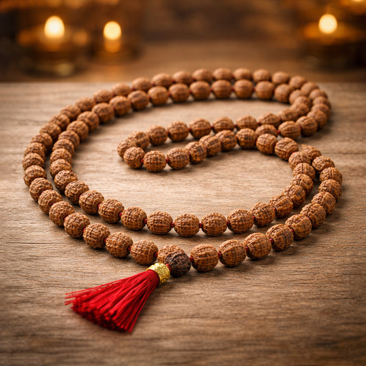 Patthar Rudraksha Mala