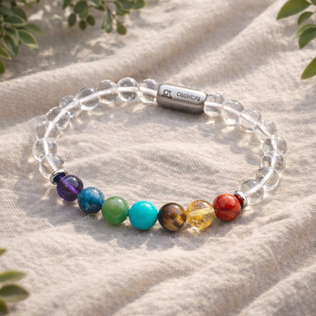 Universal Amplifier Natural Clear Quartz Bracelet