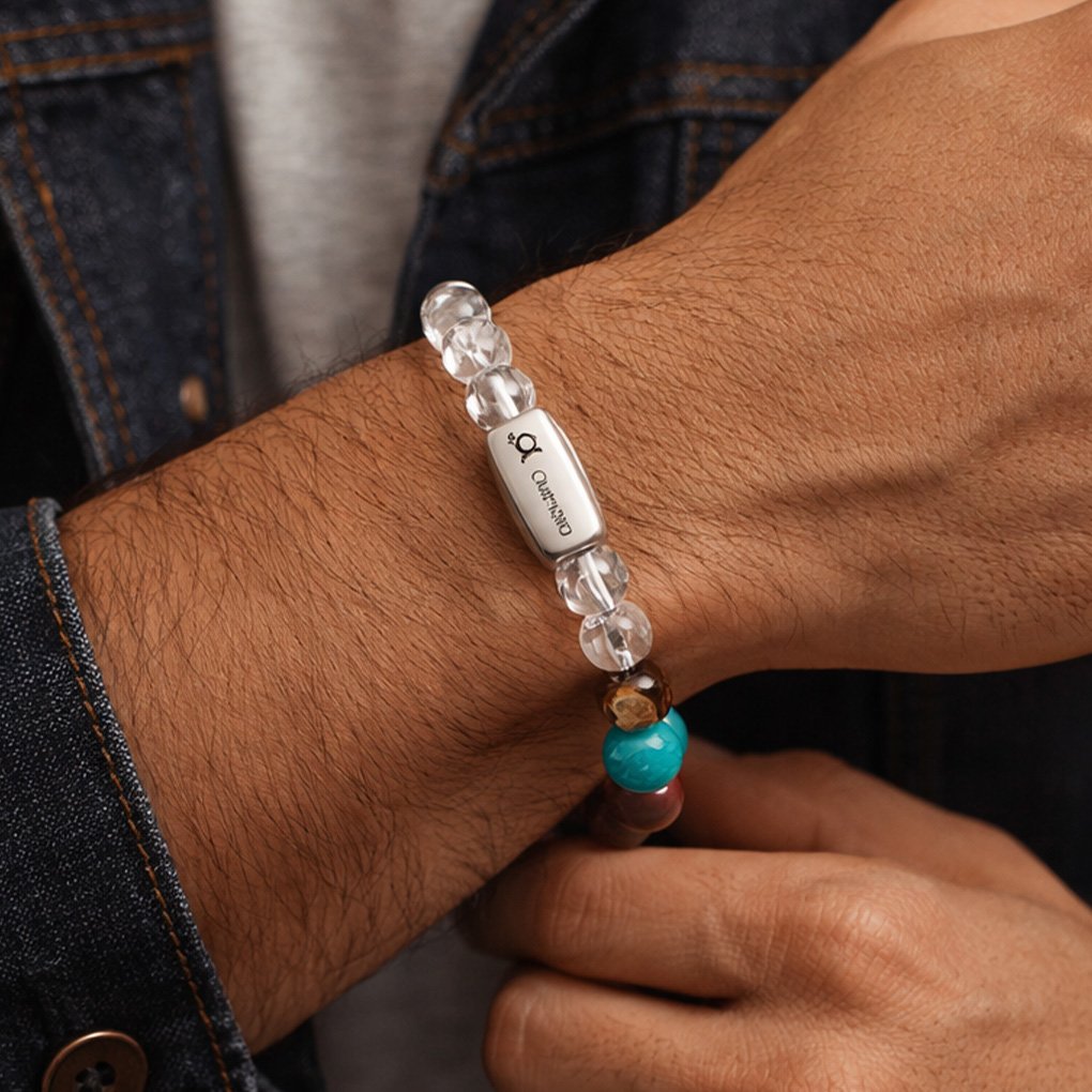 Universal Amplifier Natural Clear Quartz Bracelet