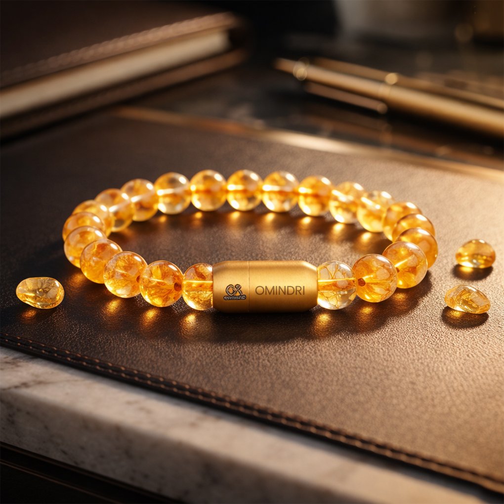 Elysian Citrine Natural Stone Bracelet