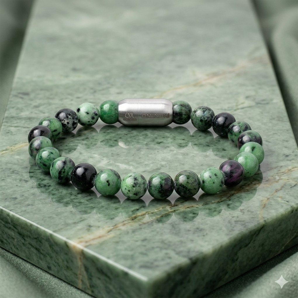 Premium Ruby Zoisite Bracelet