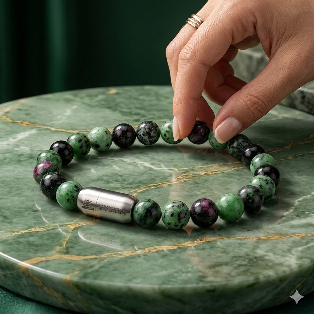 Premium Ruby Zoisite Bracelet