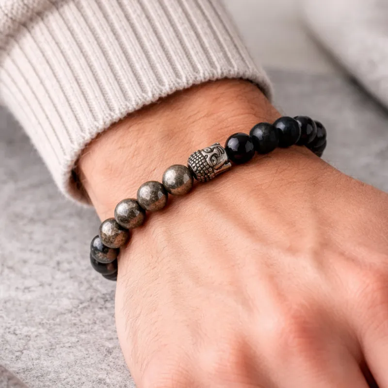 Wealth & Protection Natural Stone Bracelet