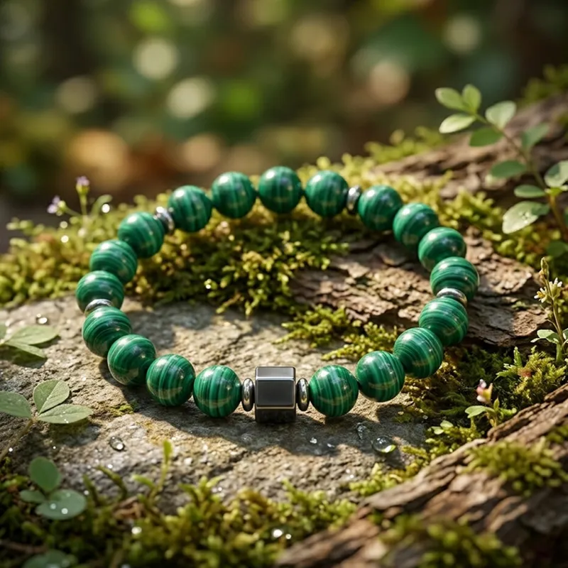 Malachite Natural Stone Bracelet  