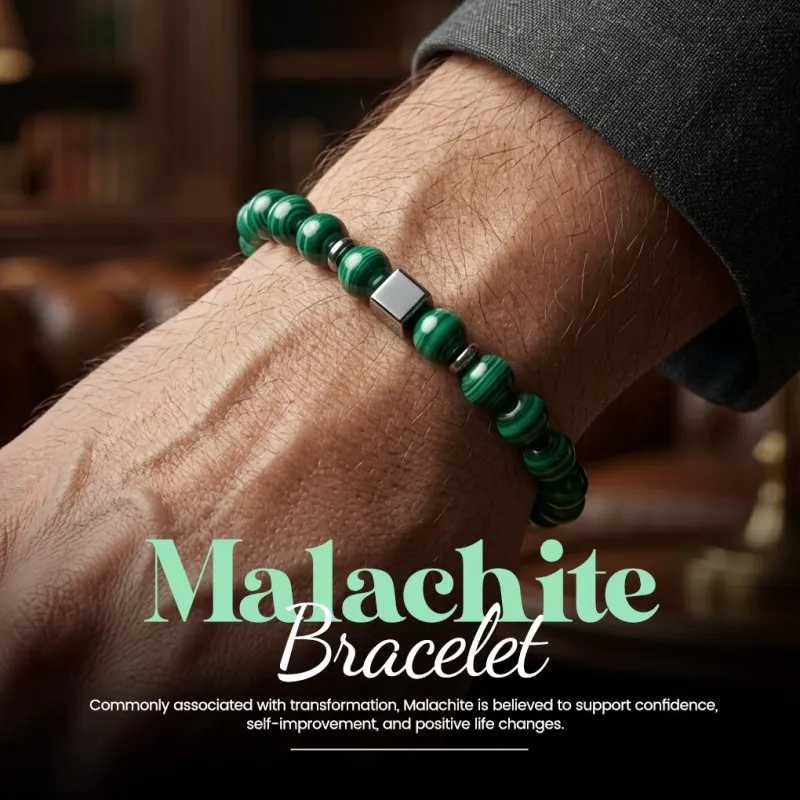 Malachite Natural Stone Bracelet  